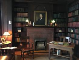 Rutherford House library
